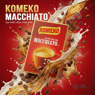 Cà Phê Hòa Tan 3in1 KOMEKO